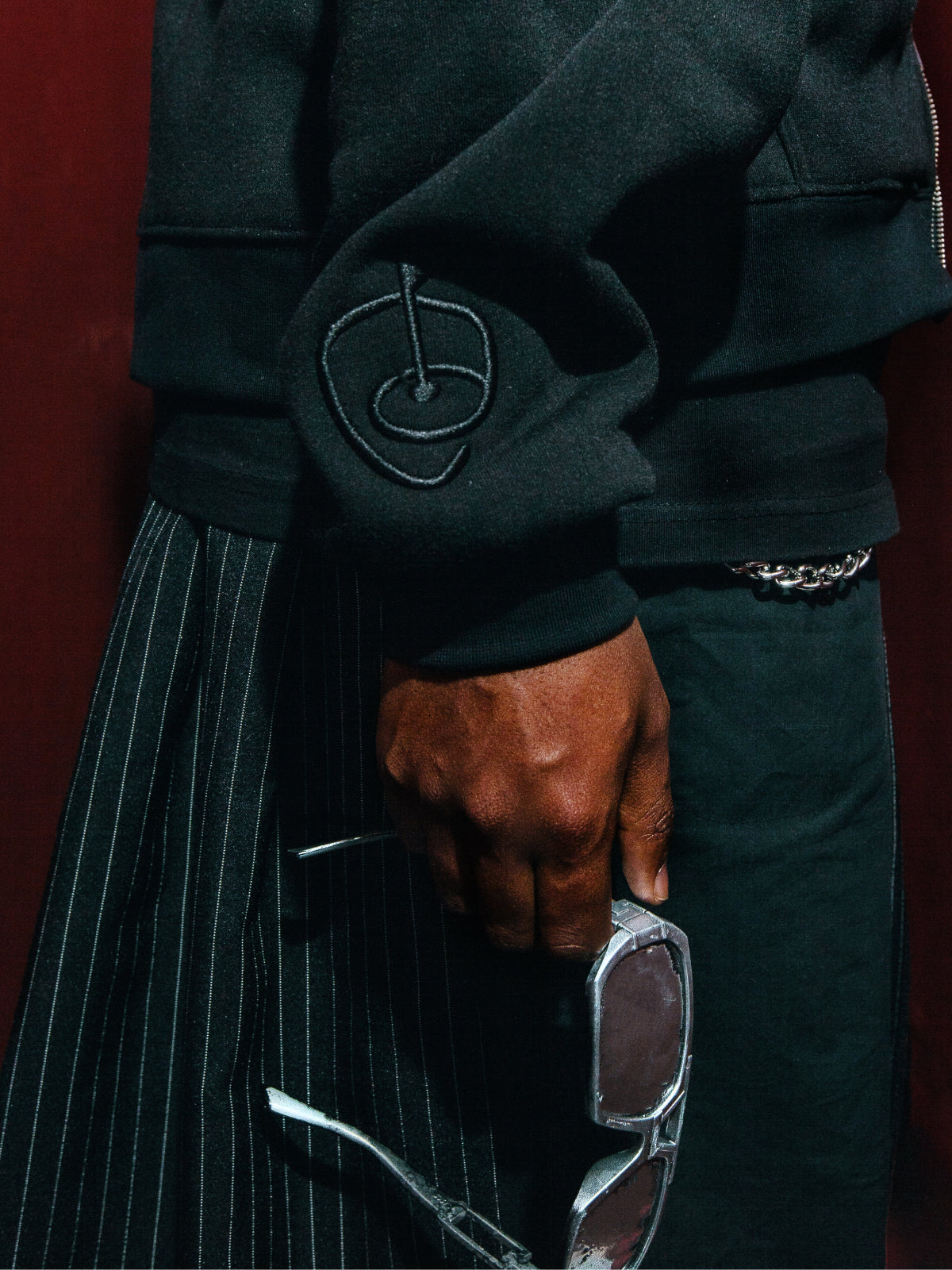 Midnight Street Zipper Hoodie