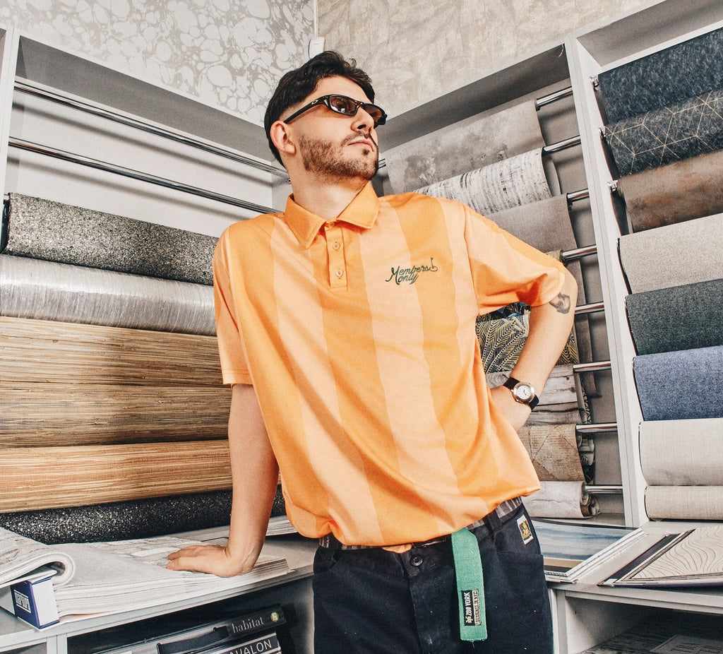 Orange Blokecore Golfer