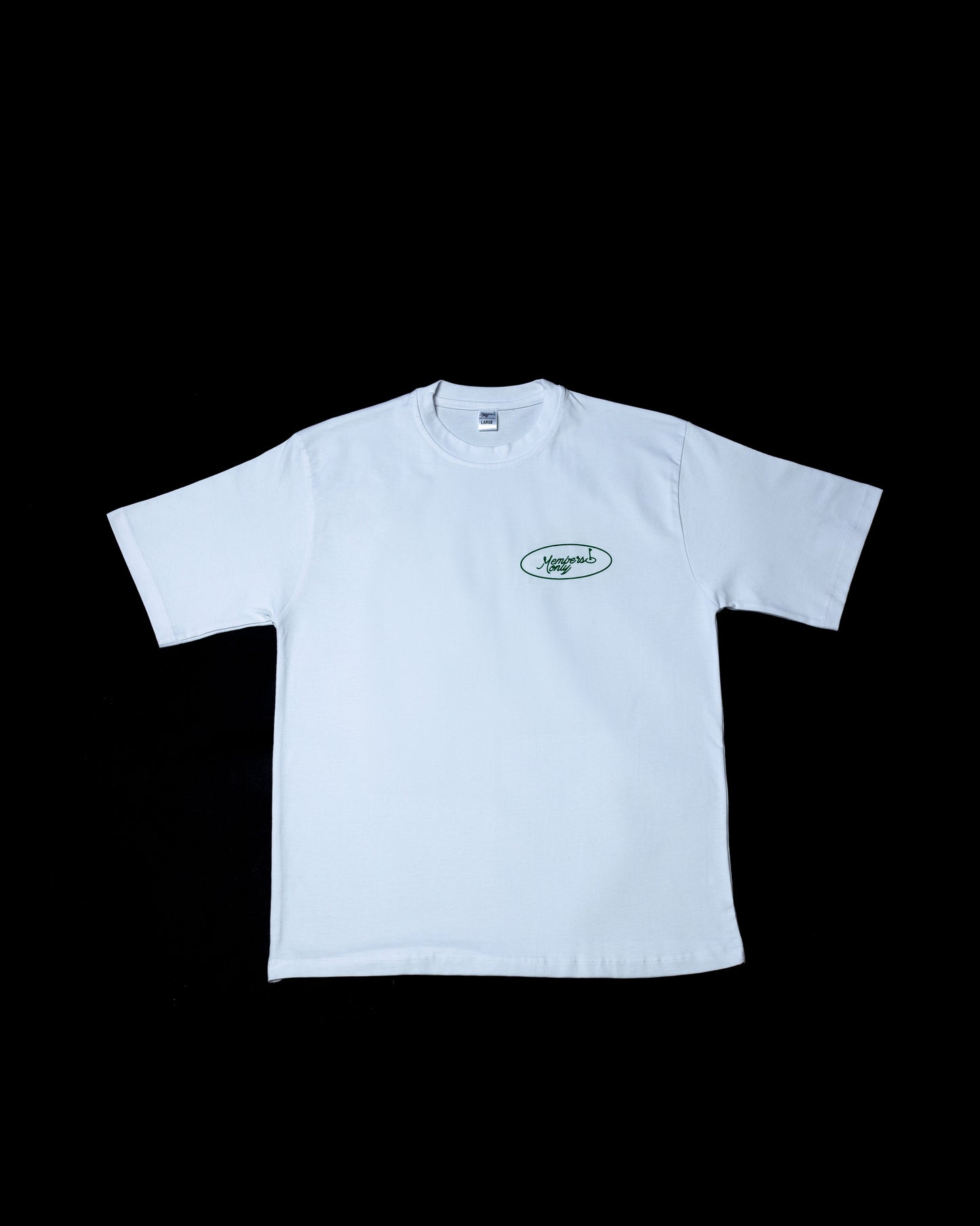 Always A Member White/Green Tee