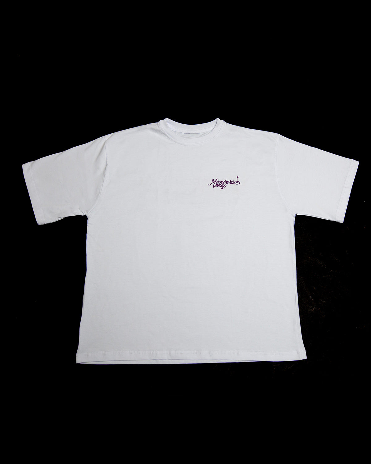 Reserved Tee - White/Purple