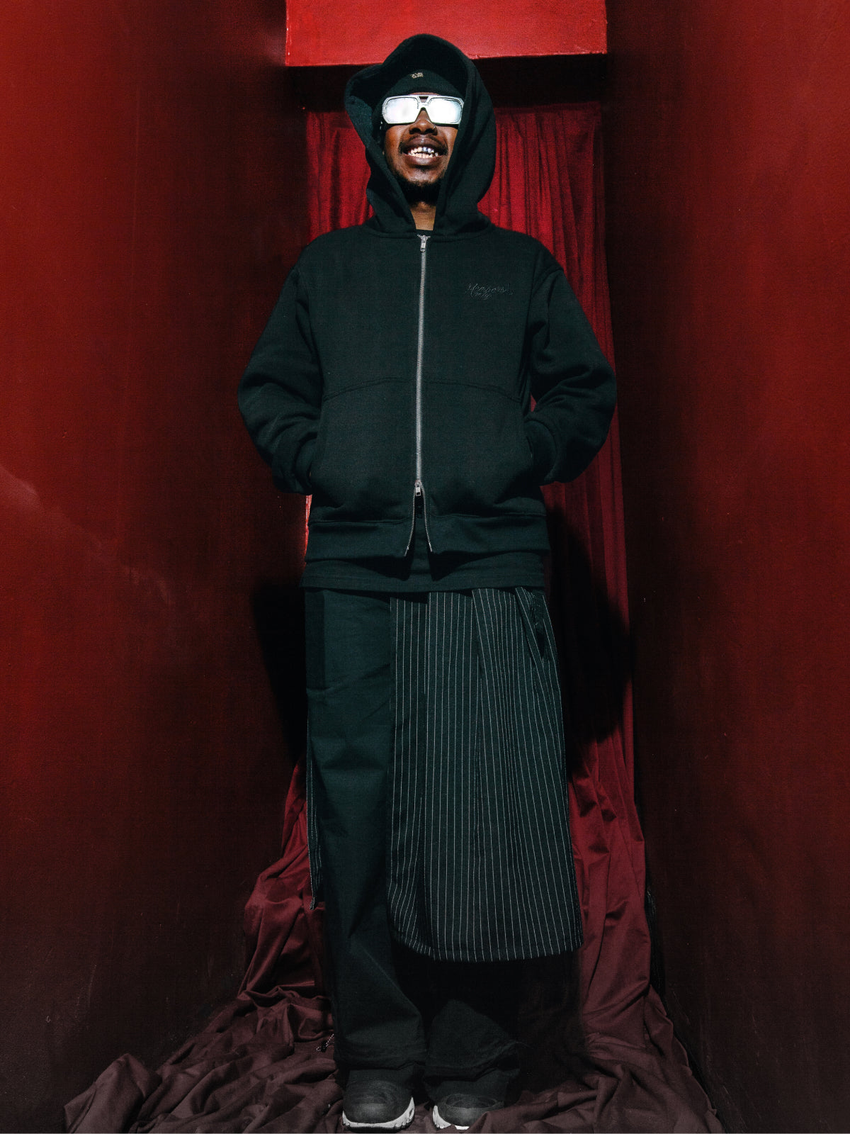 Midnight Street Zipper Hoodie
