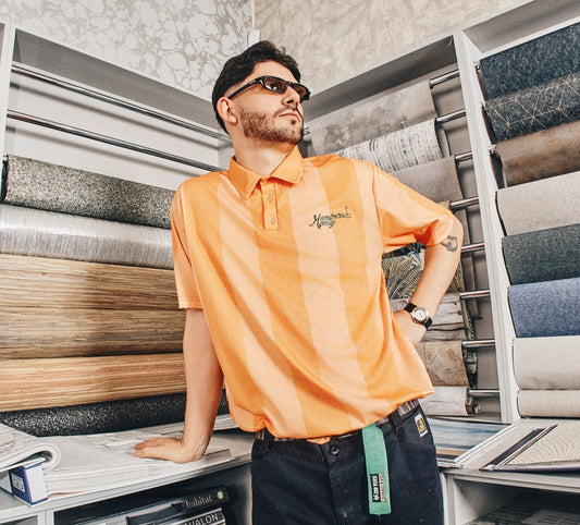 Orange Blokecore Golfer