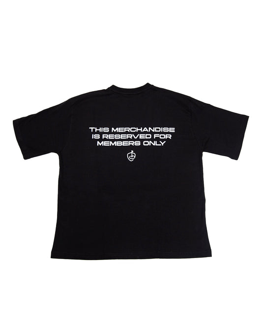 Reserved Tee - Black/White