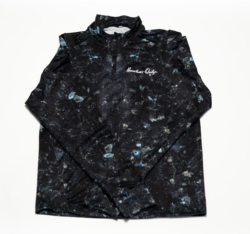 1/4 Zip Galaxy Pullover