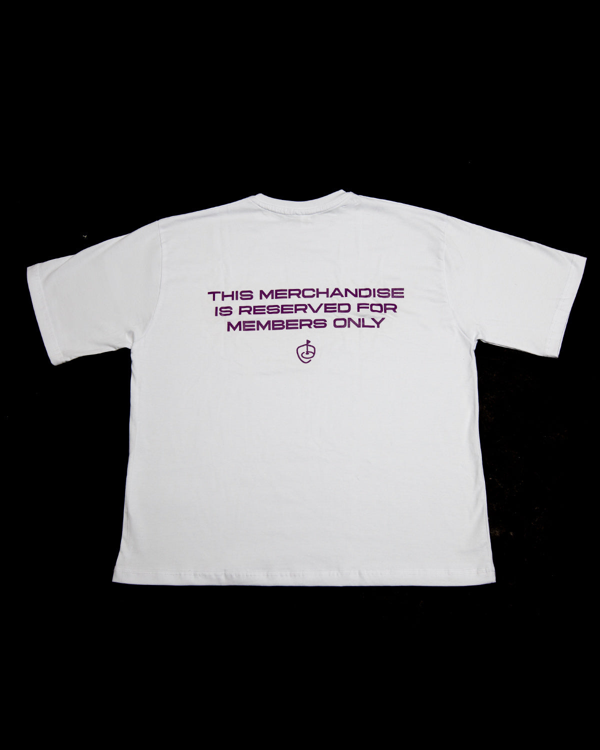 Reserved Tee - White/Purple